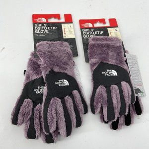North Face Purple Osito Etip Gloves 
